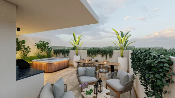 Comfort and exclusivity minutes from the Caribbean Sea.