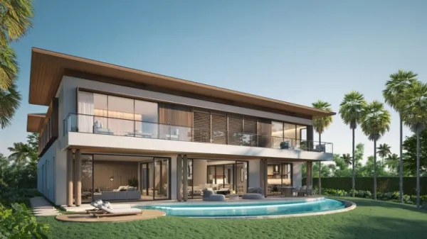 Exclusive lakefront villa in the heart of Punta Cana