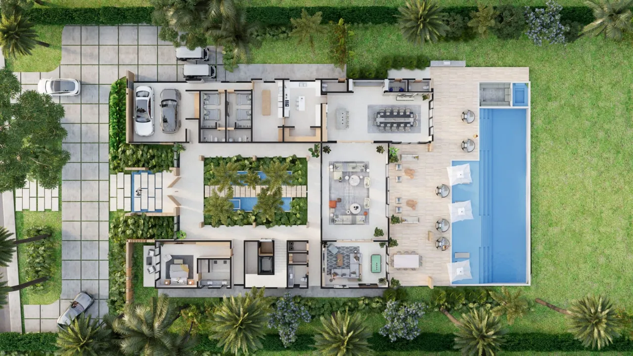 Colonial elegance and golf-front villa in Punta Cana image 6