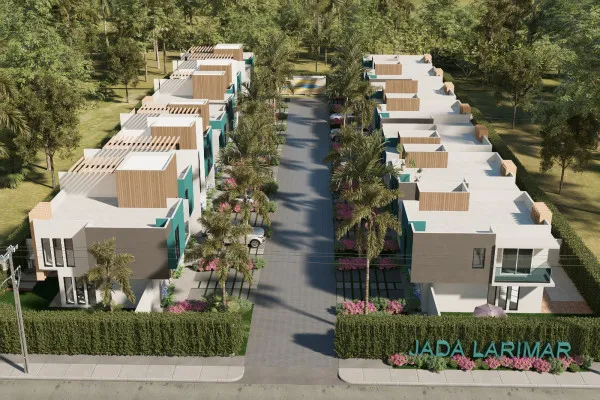 Modern townhouses with the soul of the Caribbean in Vista Cana.