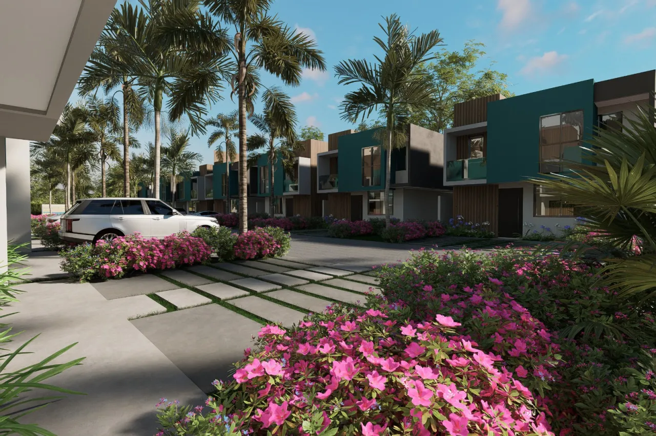 Modern townhouses with the soul of the Caribbean in Vista Cana. image 3
