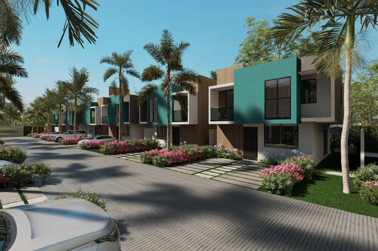 Modern townhouses with the soul of the Caribbean in Vista Cana. image 6