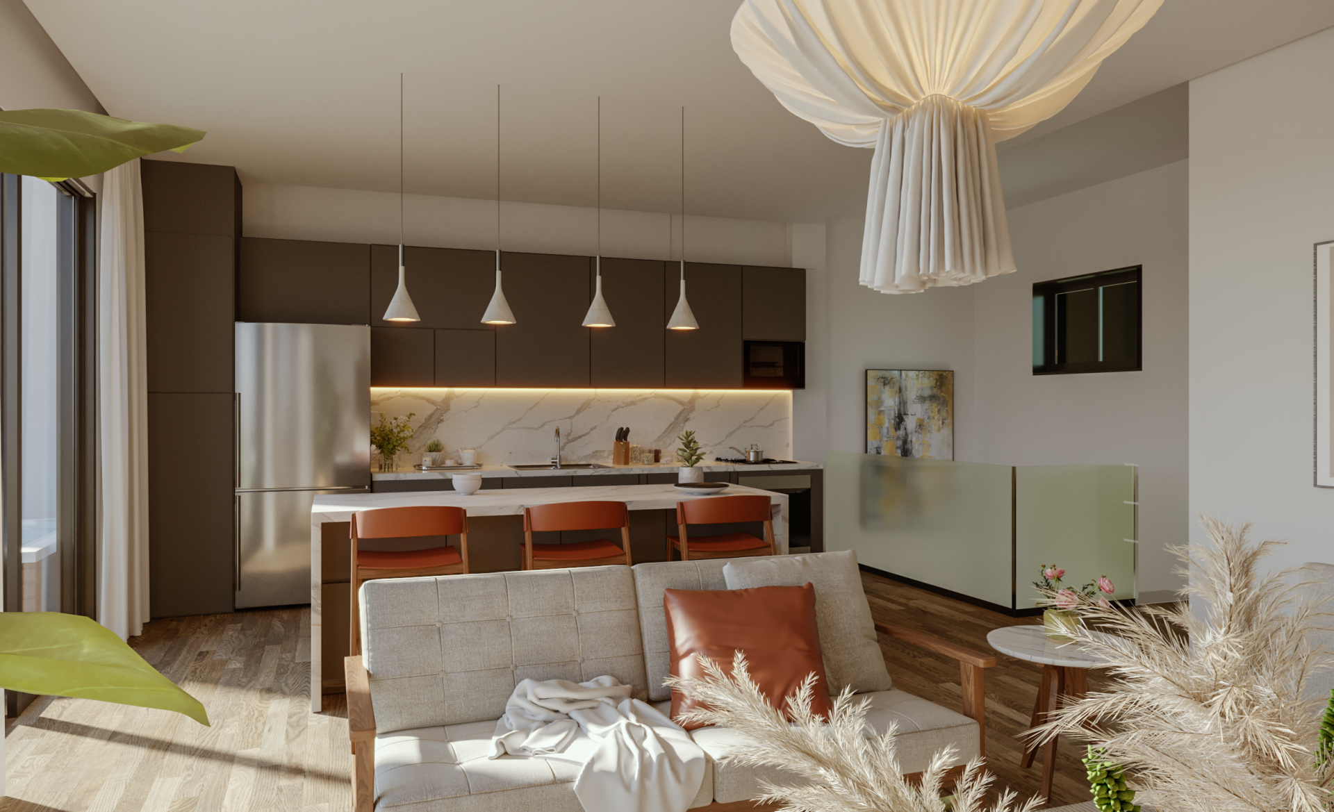 Country apartments surrounded by mountains with the best amenities. image 3