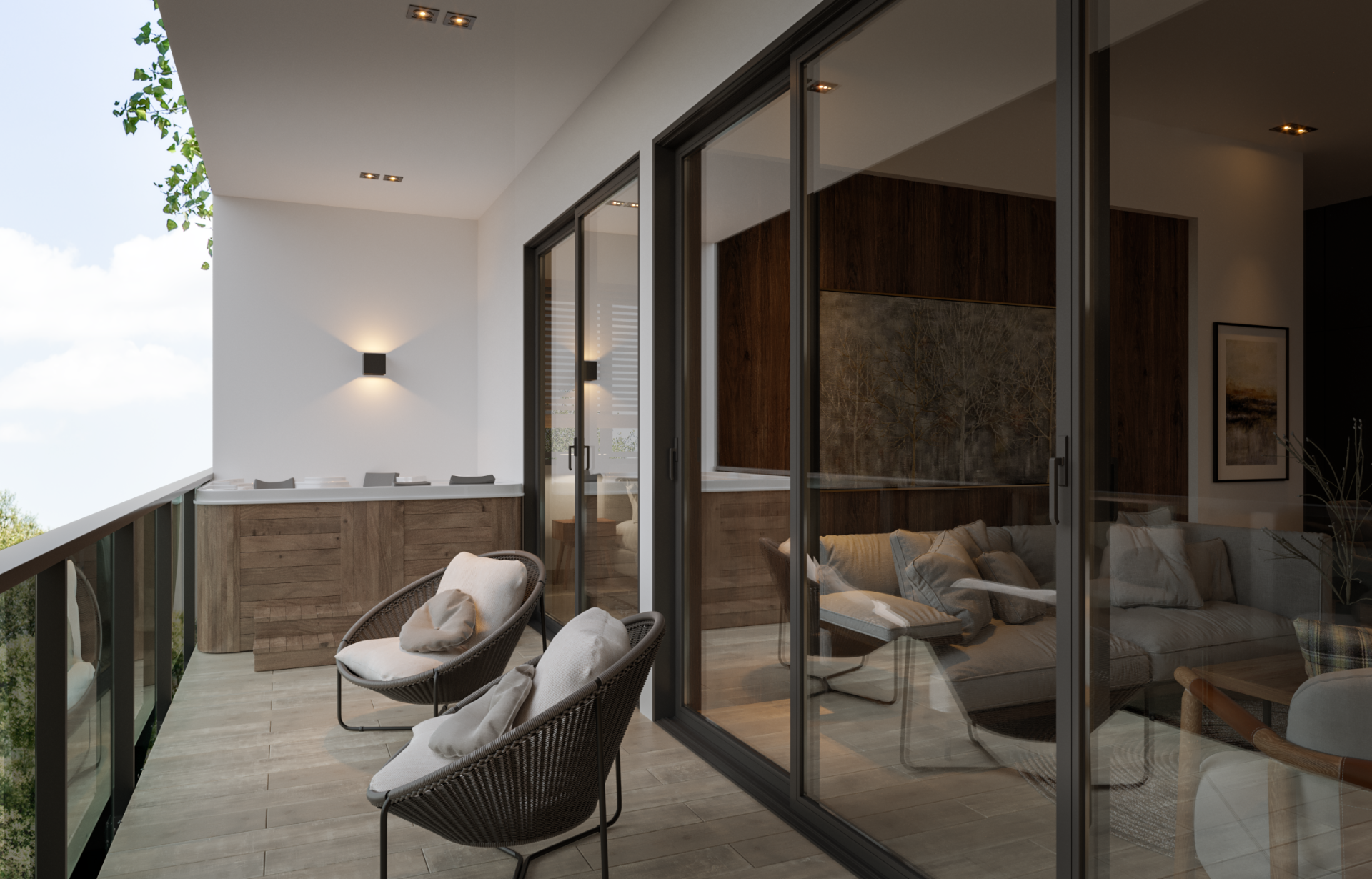 Country apartments surrounded by mountains with the best amenities. image 8