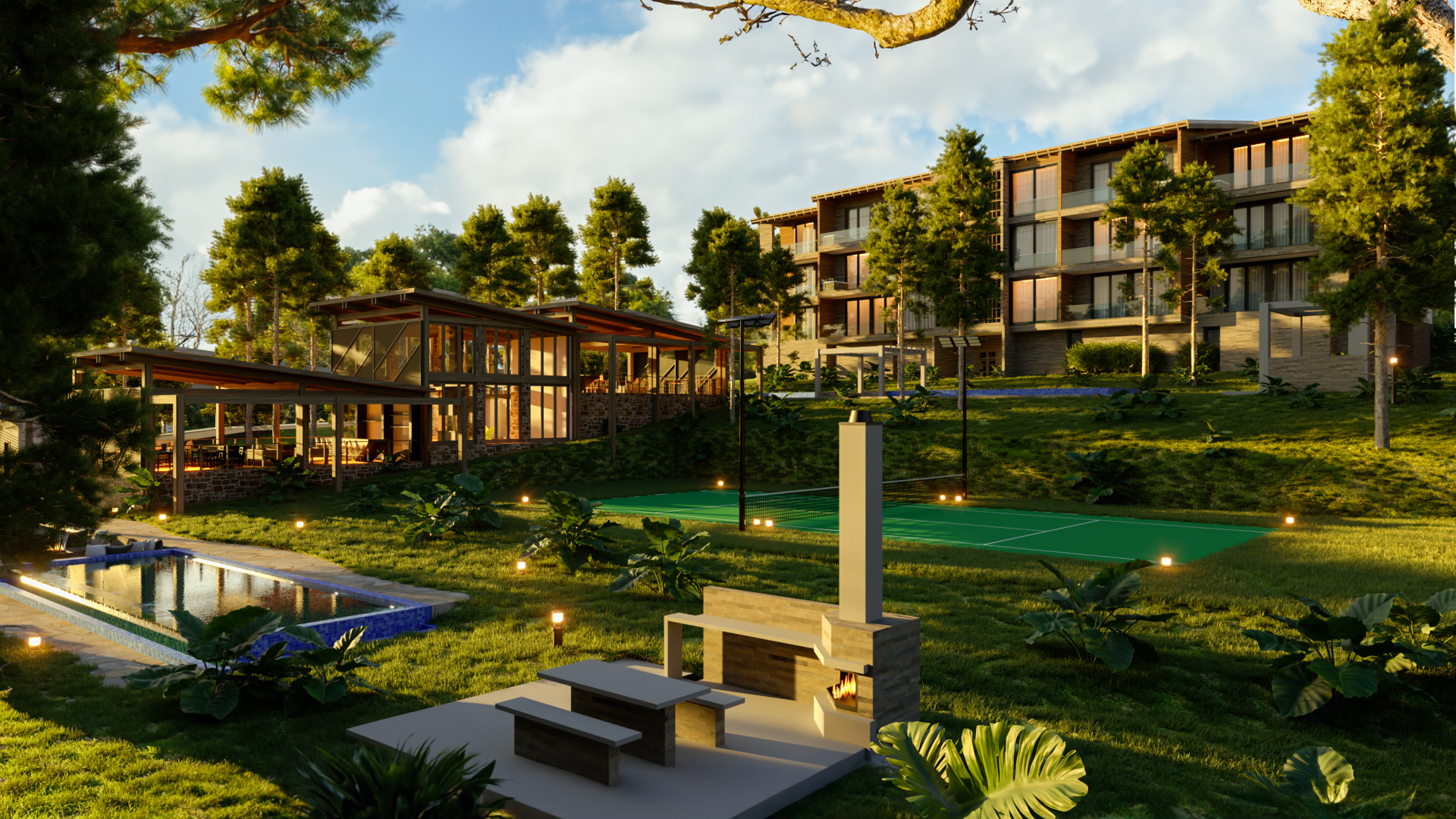 Country apartments surrounded by mountains with the best amenities. image 10