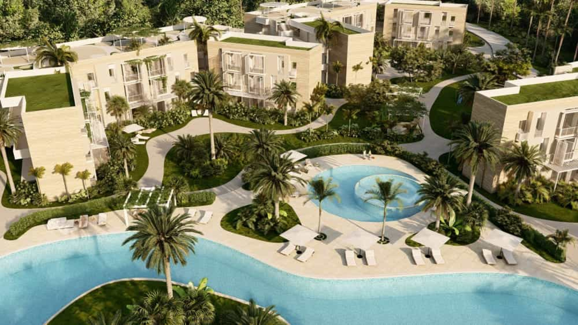1 and 2 bedroom apartments with beach club. image 1