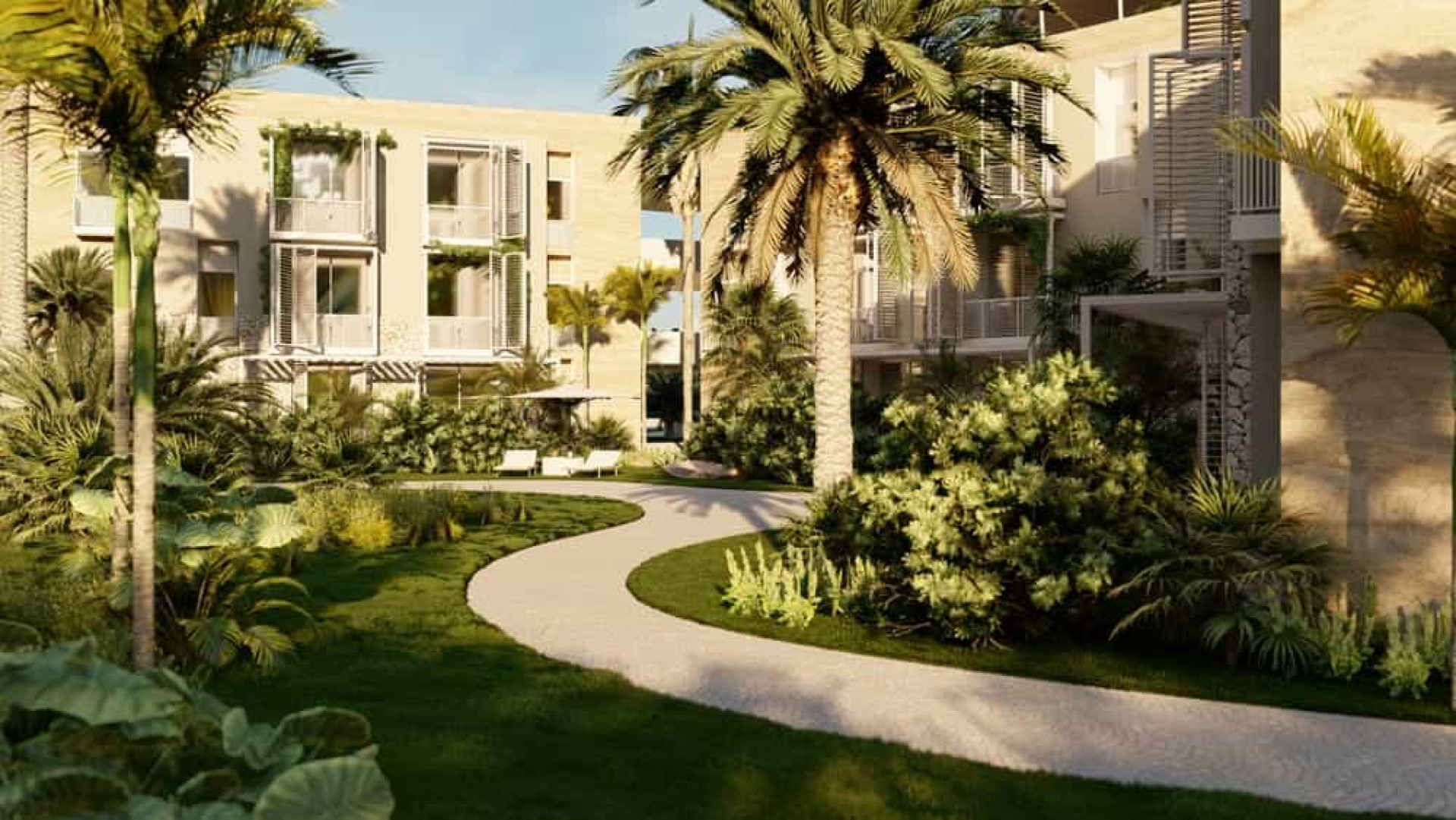 1 and 2 bedroom apartments with beach club. image 2