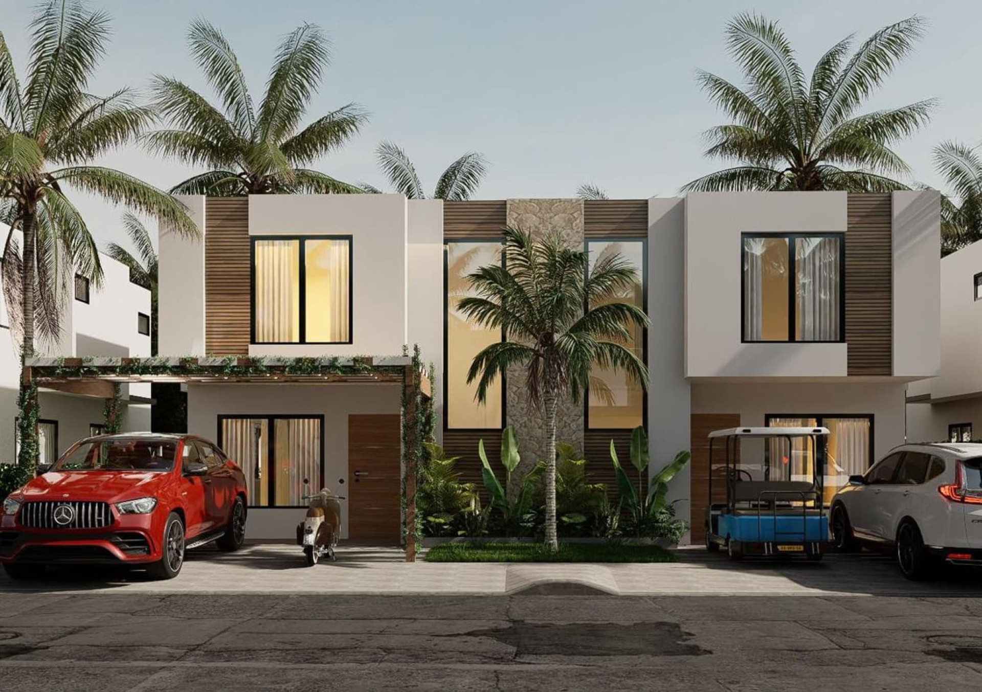 It is an innovative residential complex of 20 townhouse-style villas in Punta Cana. image 2