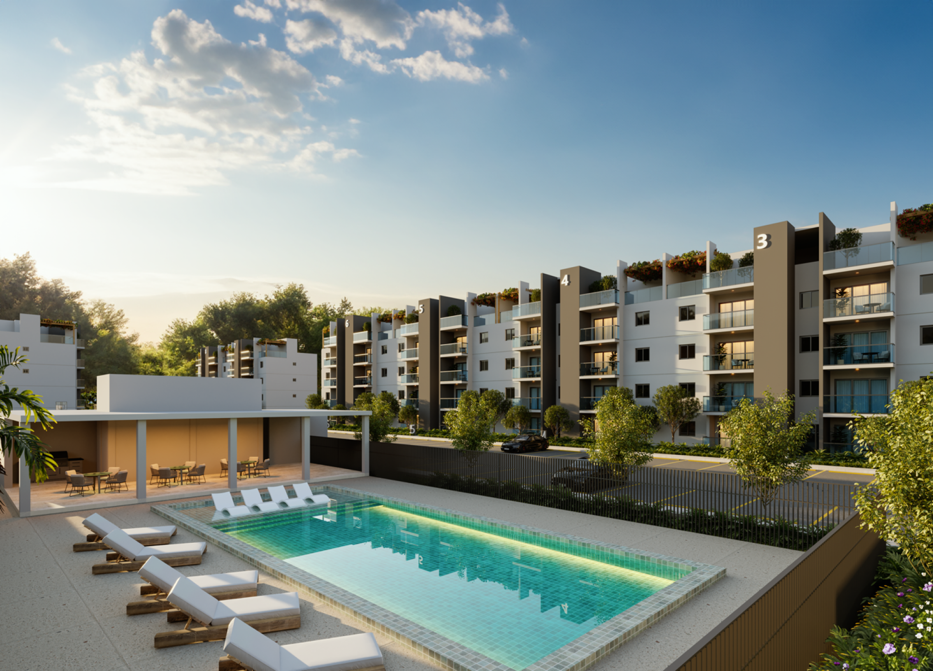 Residential complex that combines modern design, comfort and a strategic location. image 4