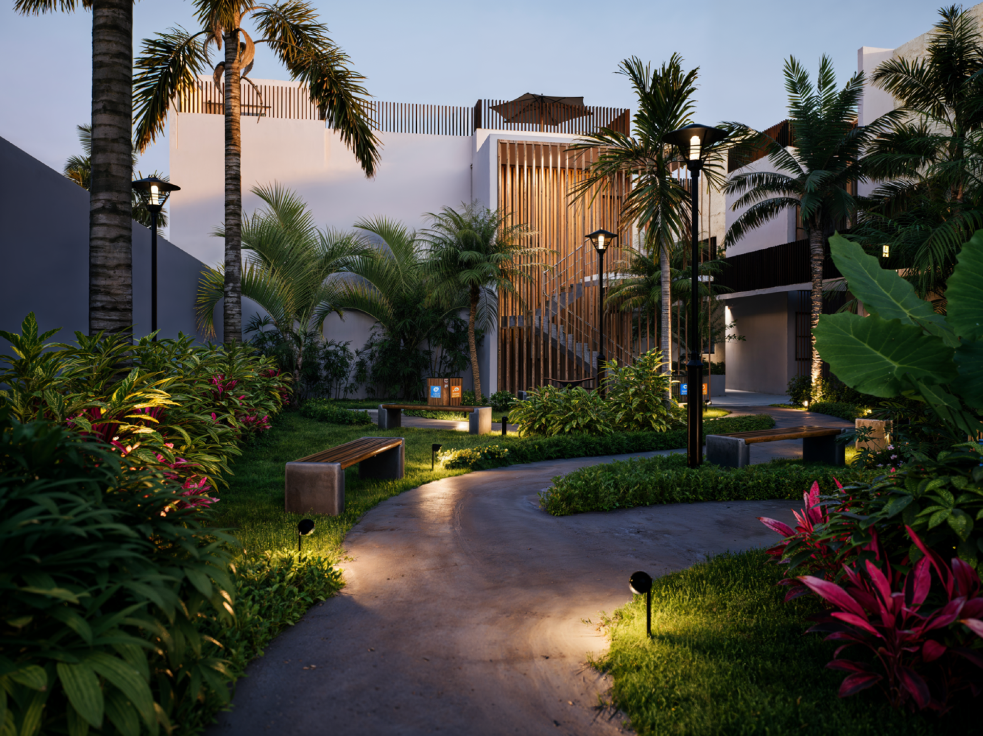 Project that combines elegance and functionality with a tropical environment image 2