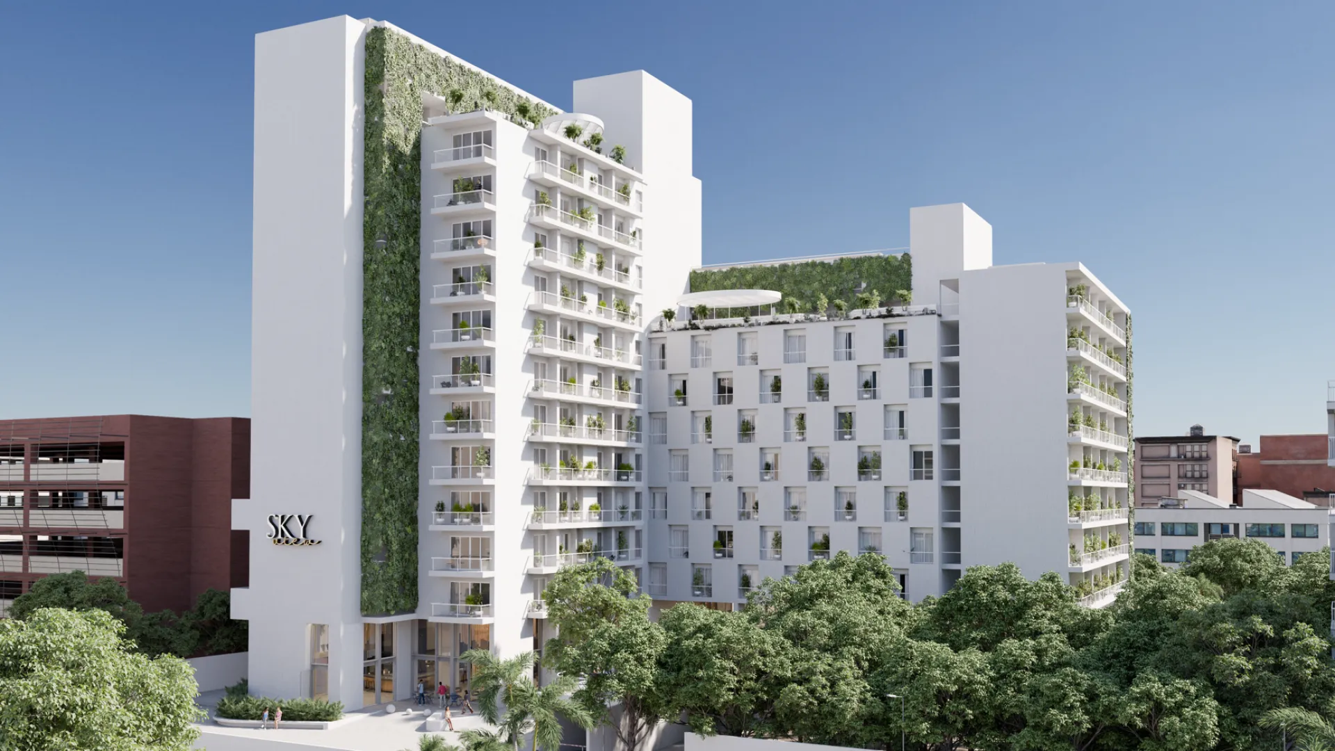A multi-family development with contemporary architecture. image 3