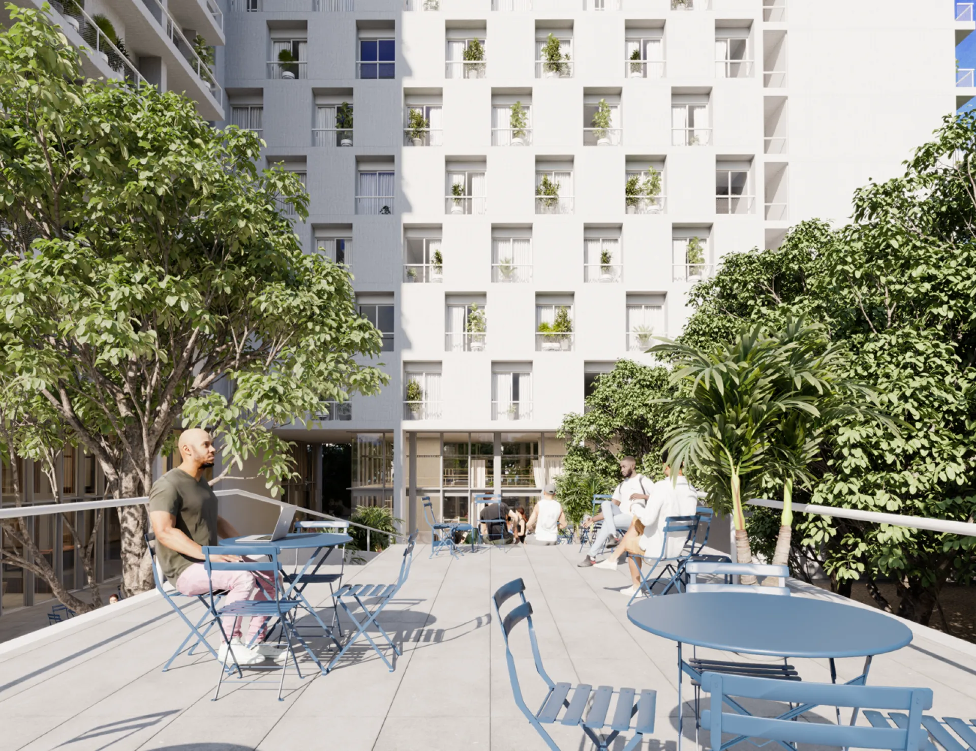 A multi-family development with contemporary architecture. image 6