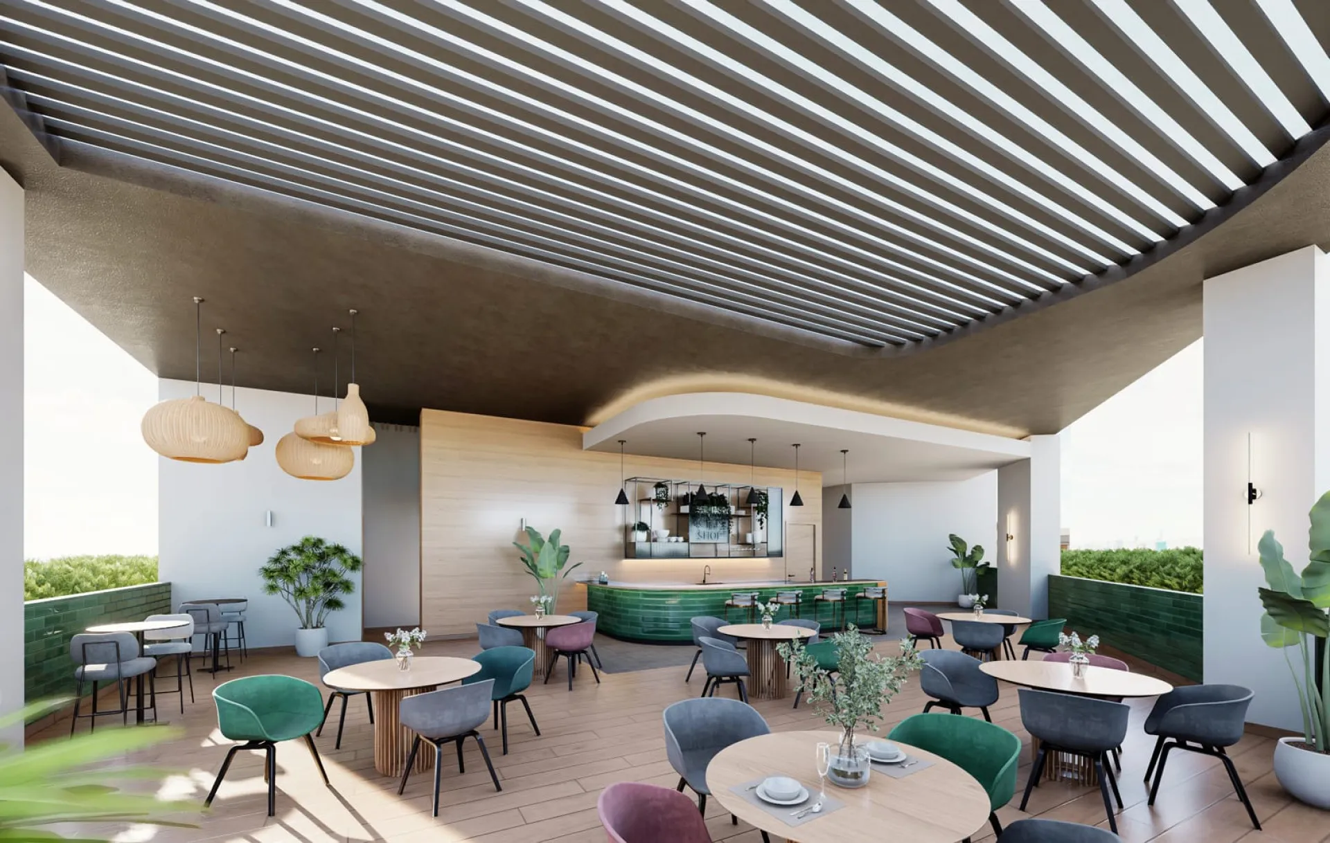 Modern condo-hotel apartment project with impressive areas. image 4