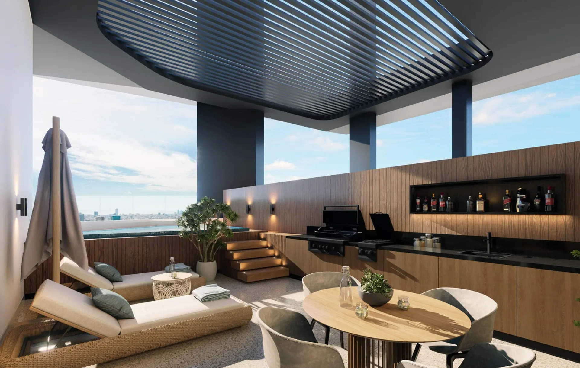 Modern condo-hotel apartment project with impressive areas. image 7