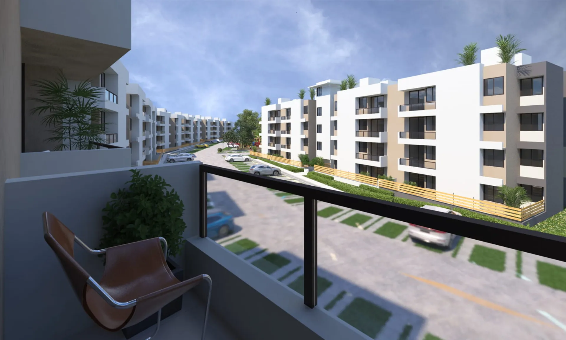 Project with 3-bedroom apartments in Aut. Las Americas. image 2