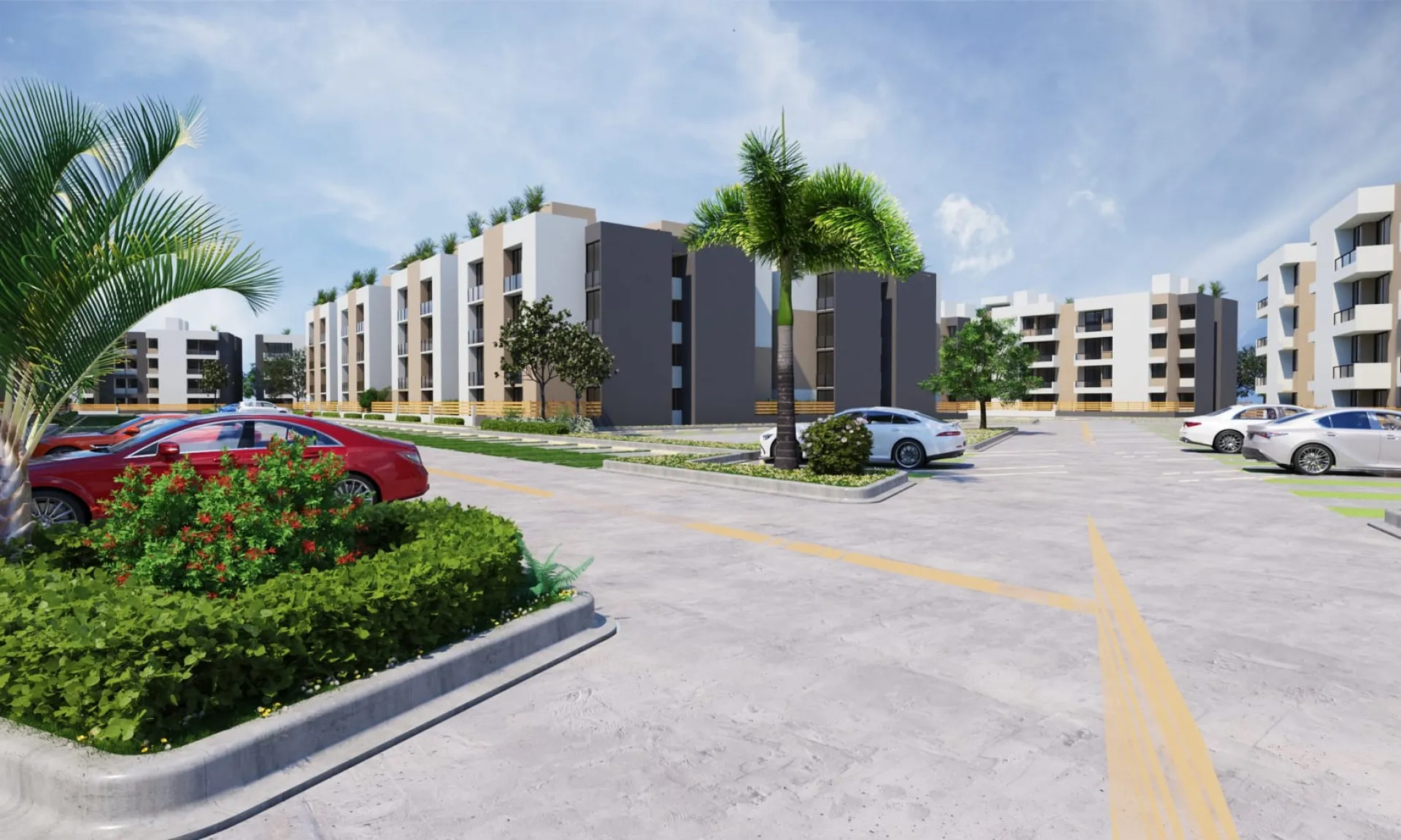 Project with 3-bedroom apartments in Aut. Las Americas. image 3
