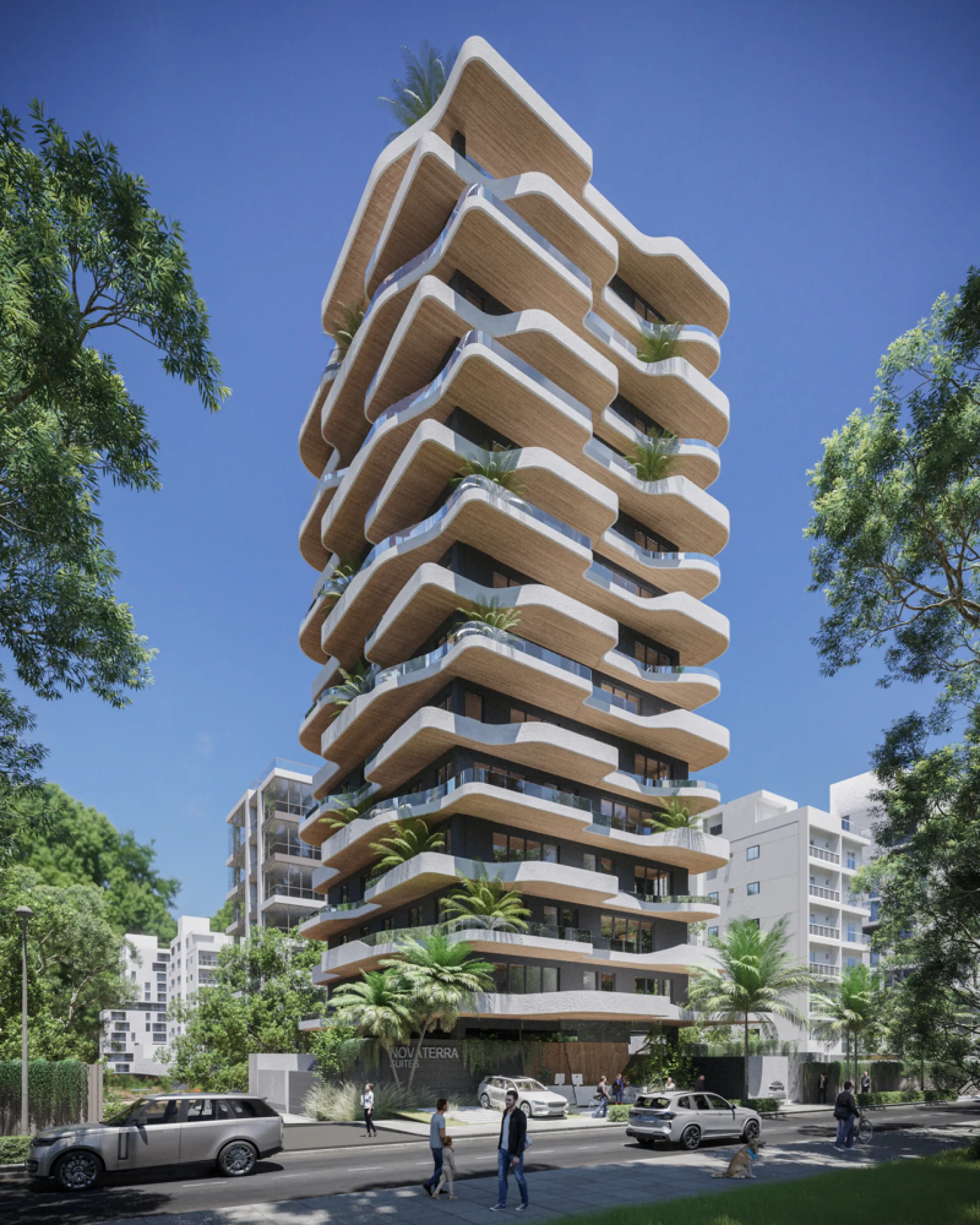 An exclusive apartment project in the La Esmeralda sector of Santiago. image 1