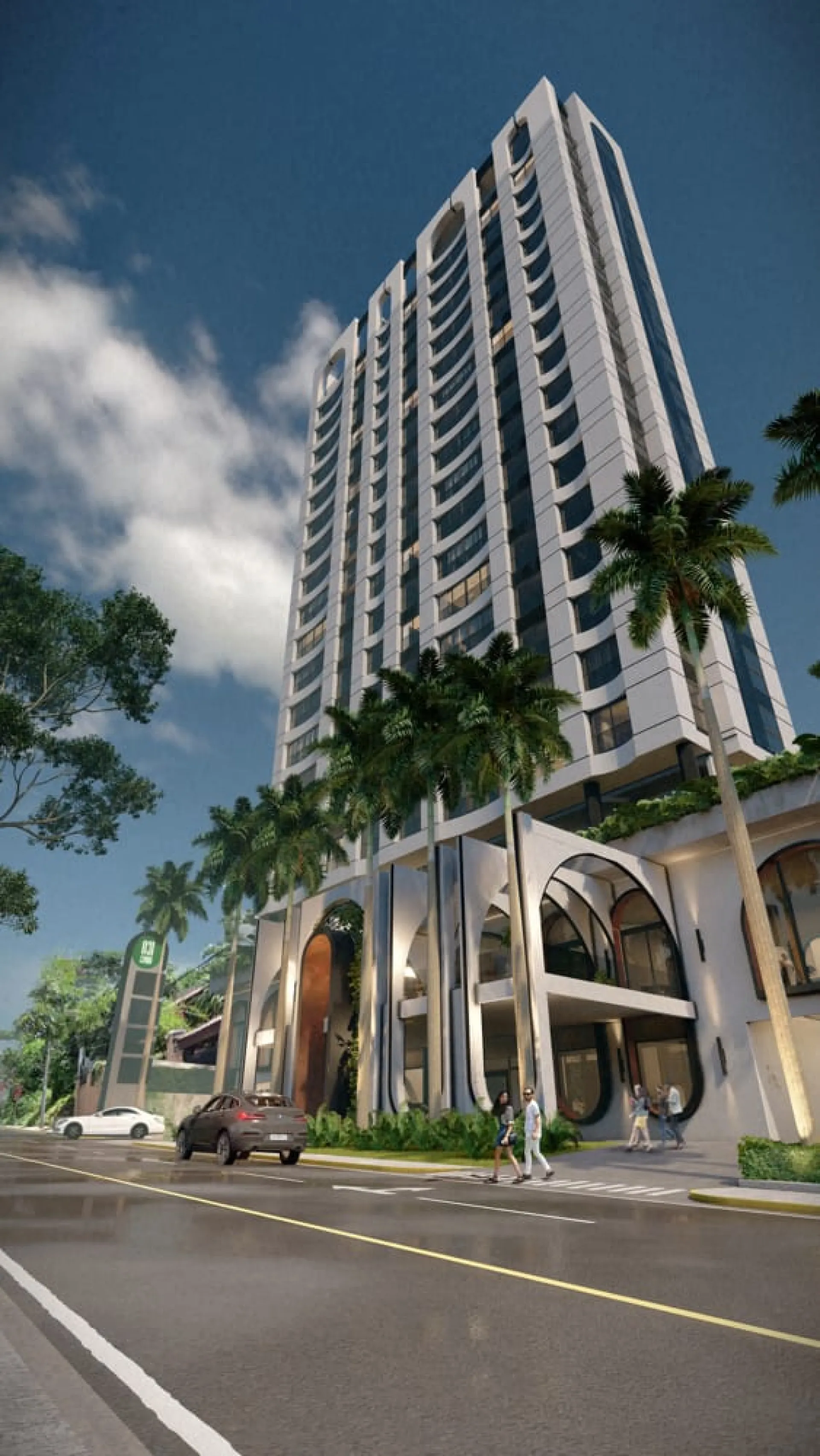 Fabulous 22-level tower in Santiago. image 1