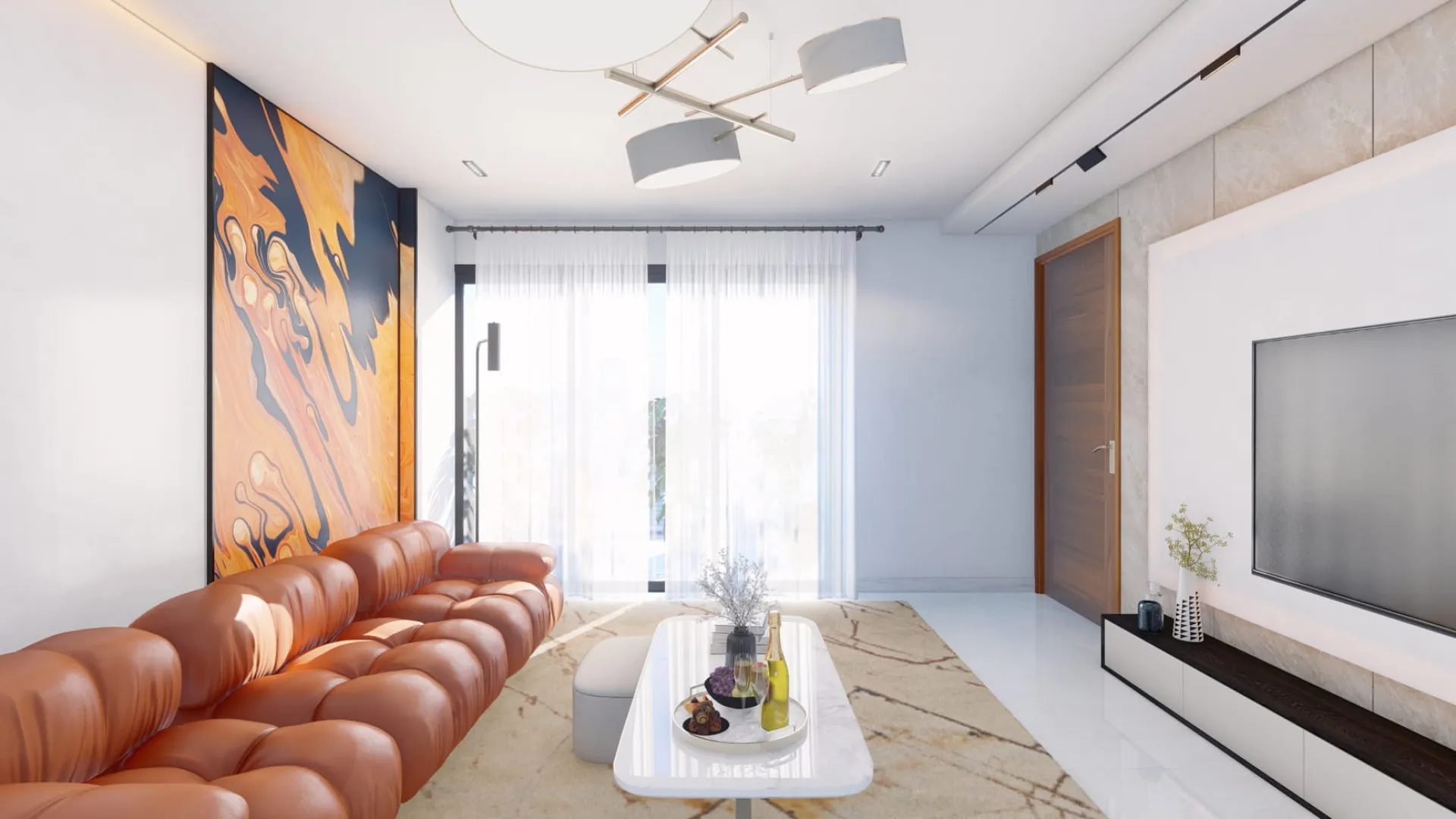 Luxurious 4-tower residential complex in Santiago. image 9