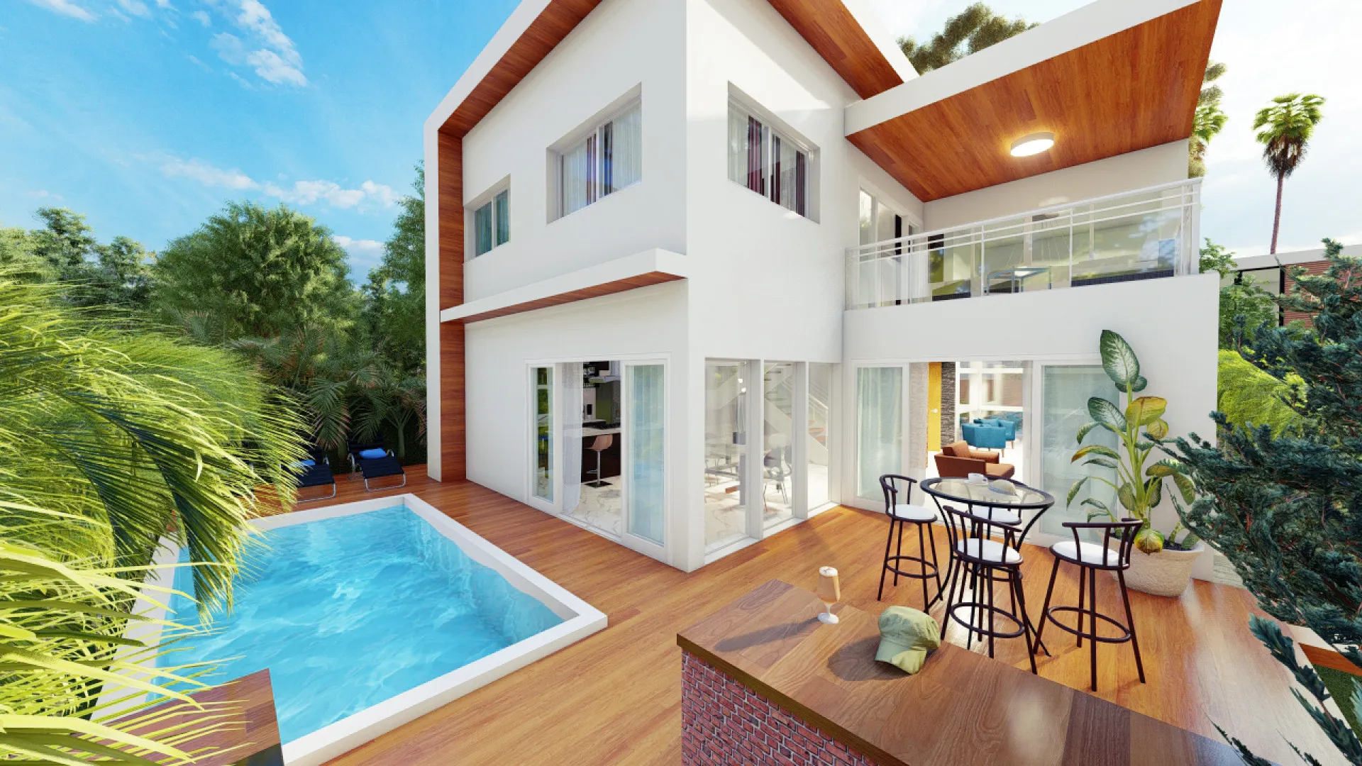 It is an exclusive villa development with 4 different models in Punta Cana image 2