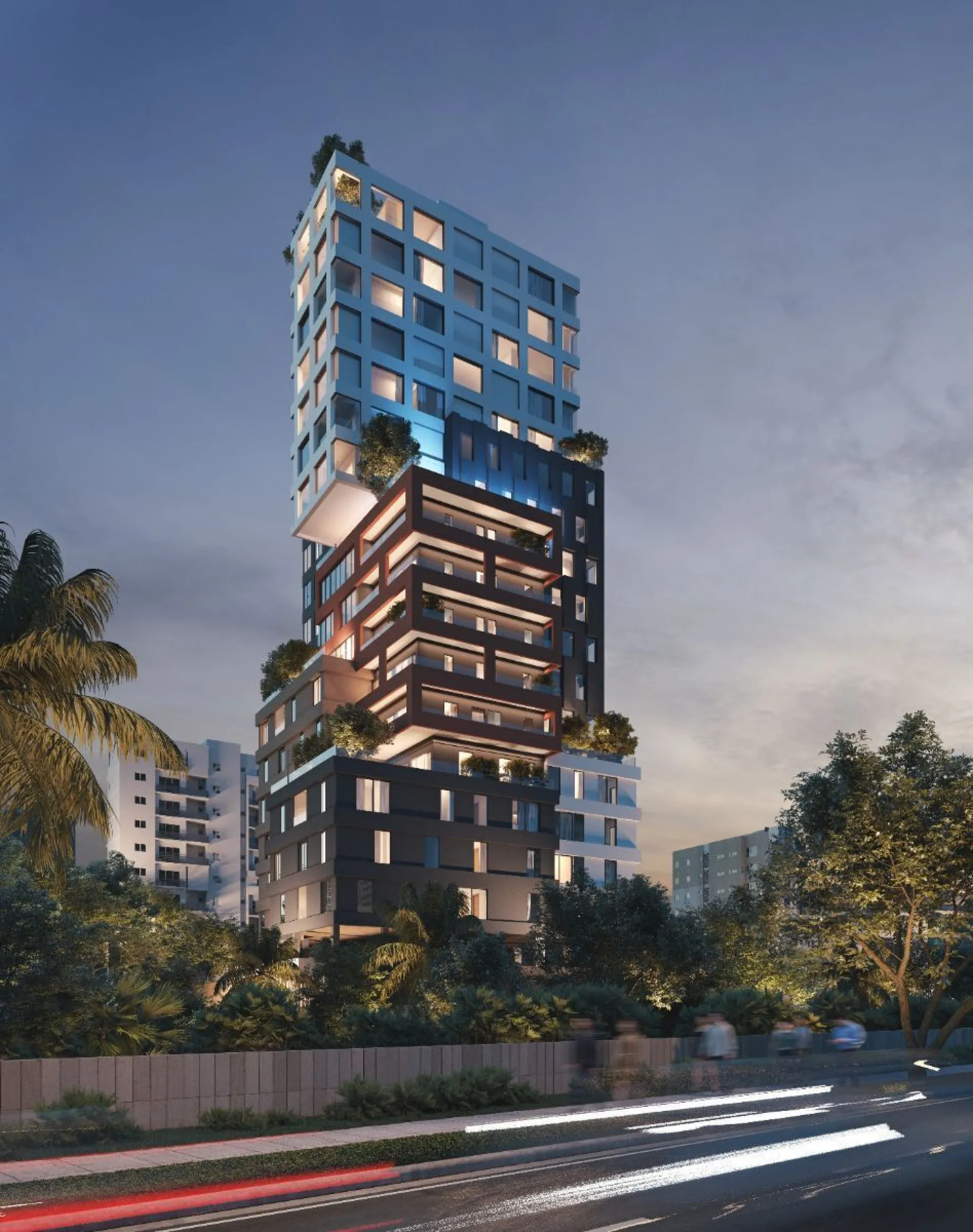 Wonderful apartment tower in Santiago. image 1