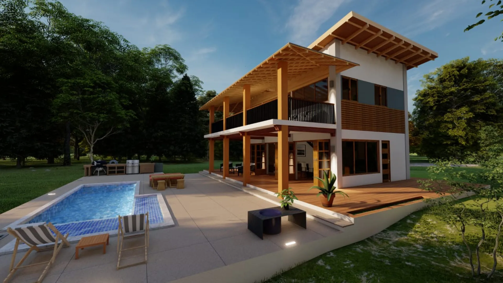Concept of villas in Jarabacoa. image 6