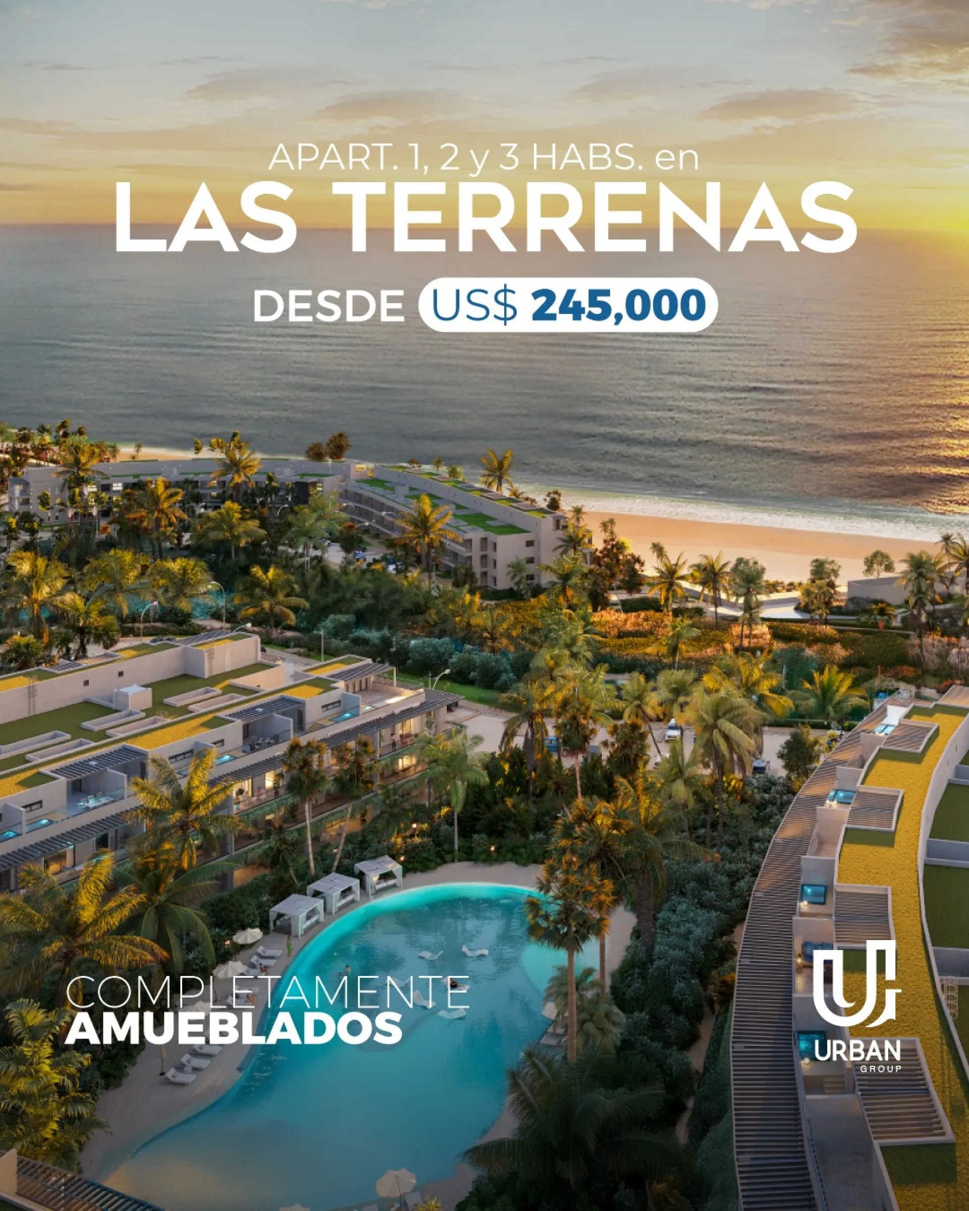 Luxury Beachfront Apartments with Resort Amenities in Las Terrenas image 1