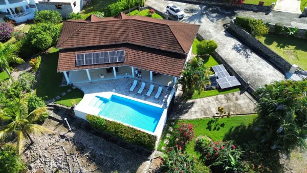 4-bedroom ocean view villa in Río San Juan