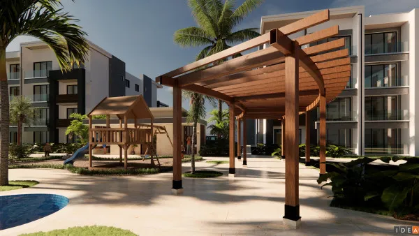 Your modern apartment in the middle of nature