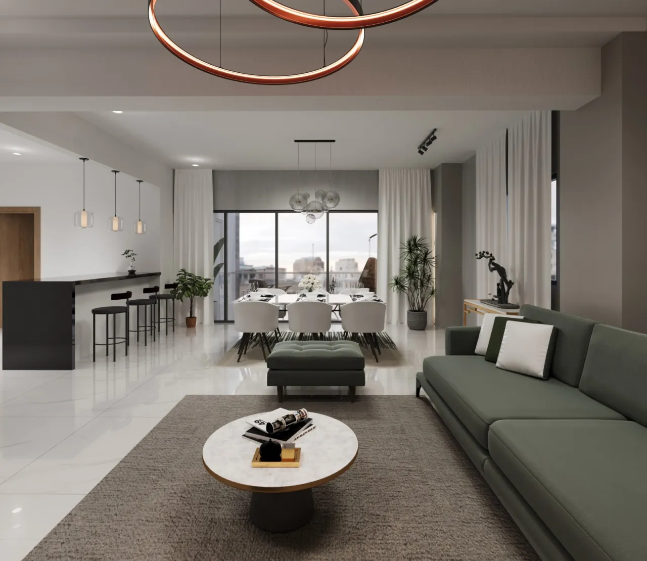 Spacious apartments with terrace in Los Cacicazgos image 9