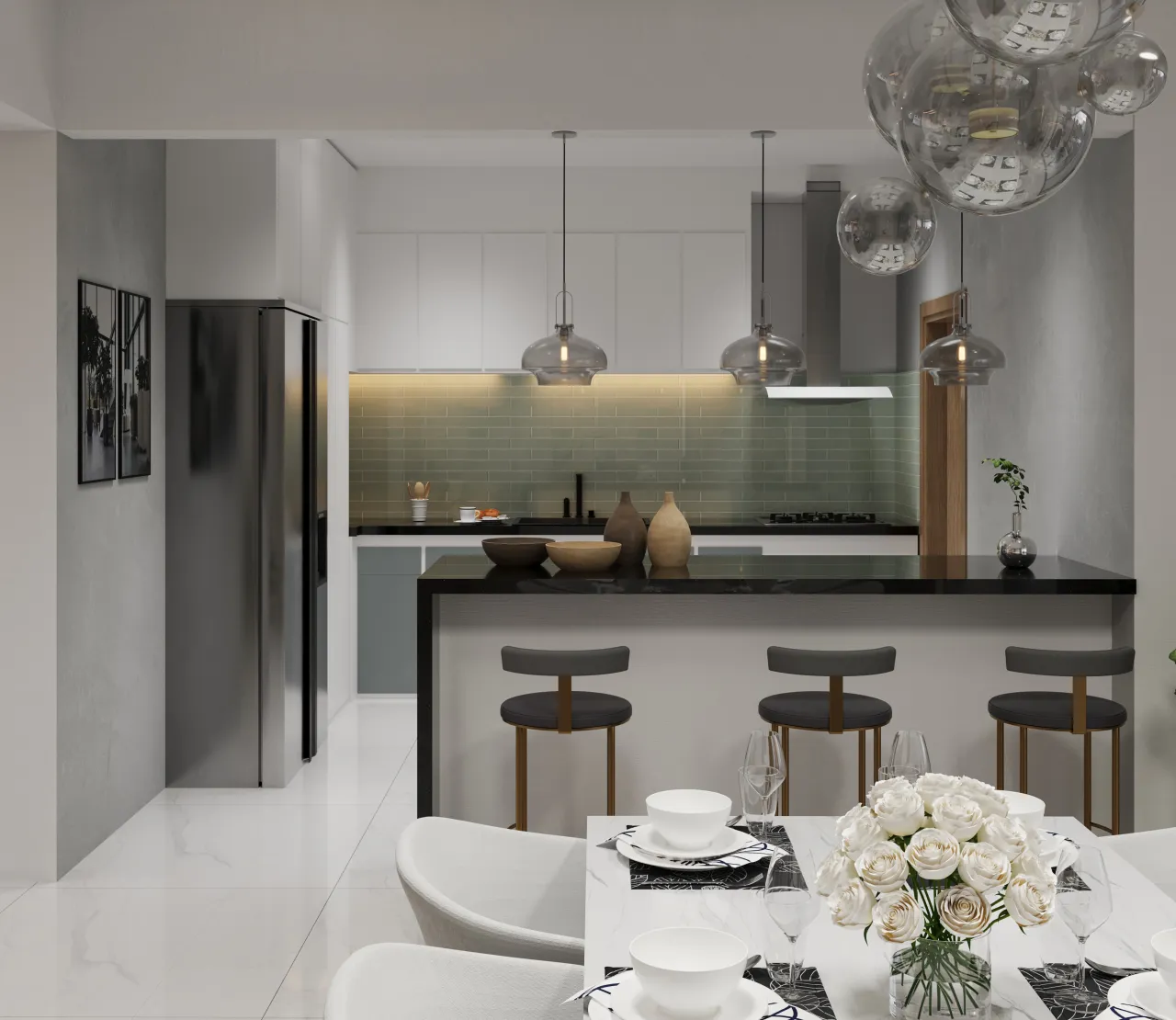 Spacious apartments with terrace in Los Cacicazgos image 3