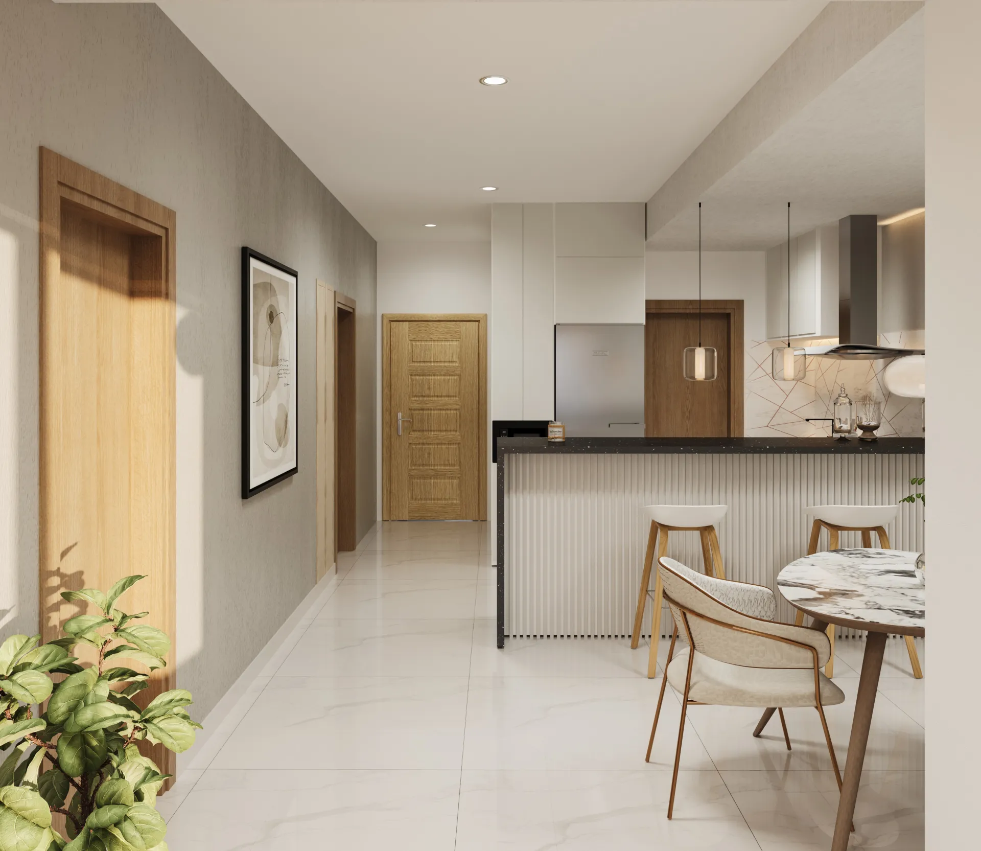 Spacious apartments with terrace in Los Cacicazgos image 13