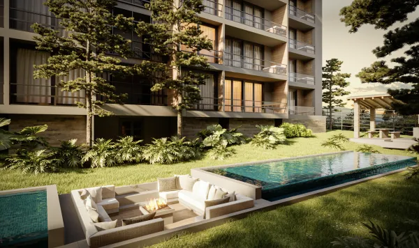 Country apartments surrounded by mountains with the best amenities.