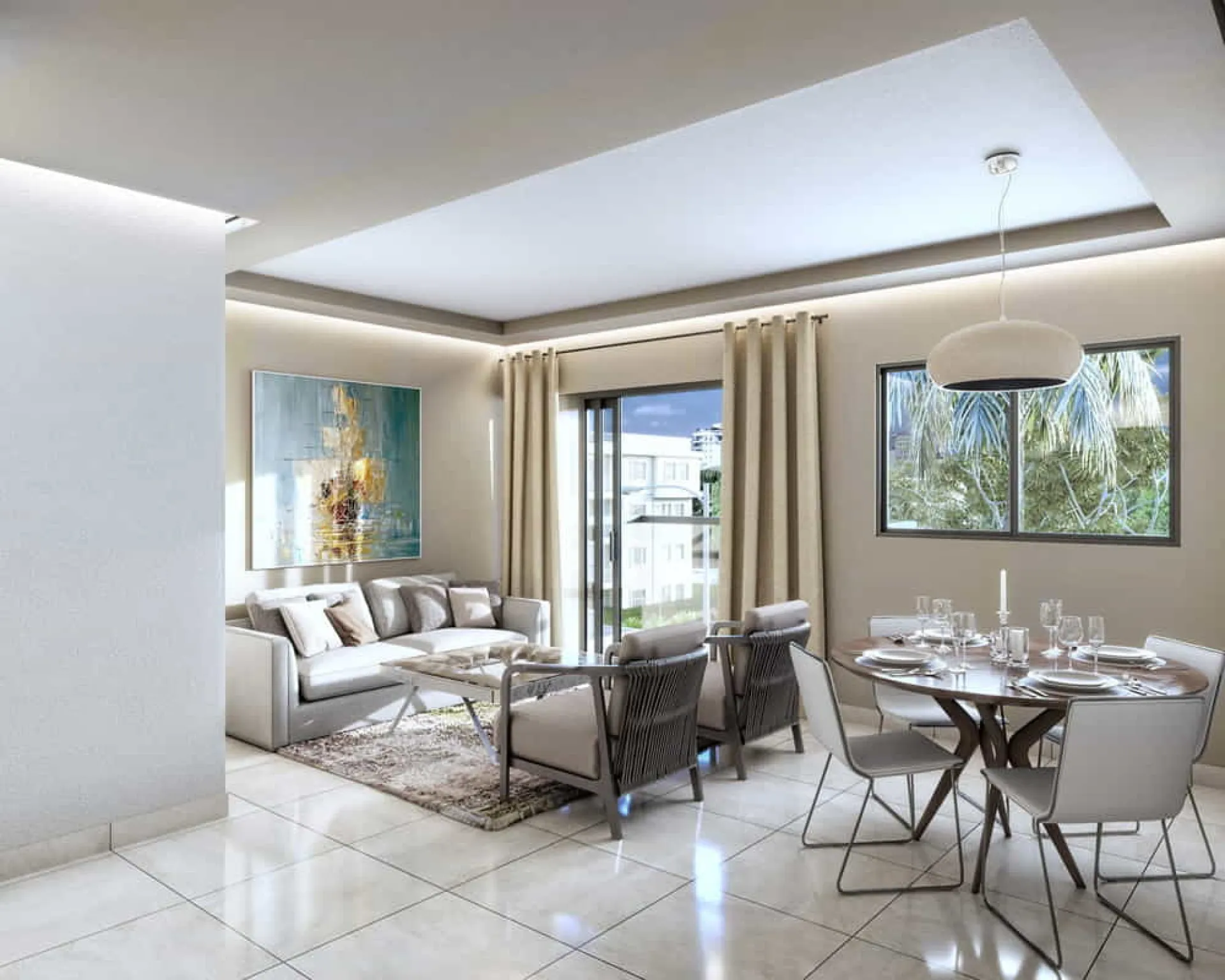 Comfortable 1, 2 and 3 bedroom apartments in Santo Domingo image 4