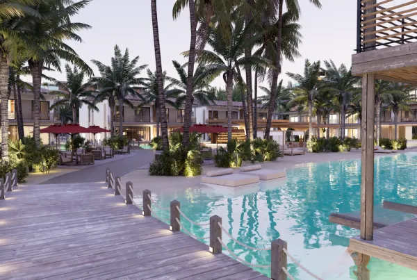 Exclusive Complex of Residences and Private Islands with Artificial Lagoon Steps from the Beach in Bayahibe