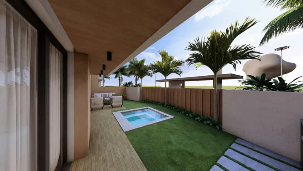 Exclusive apartments with access to a private beach image 4
