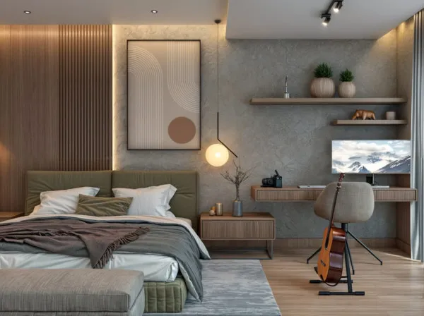 Exclusive apartments with access to a private beach