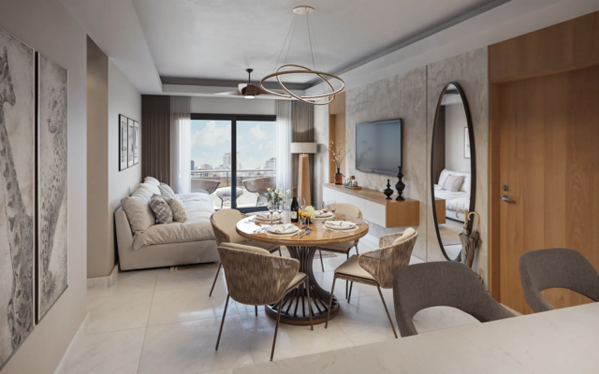 Extensive Residential Complex with Spacious Sports and Social Areas in Santo Domingo East image 1