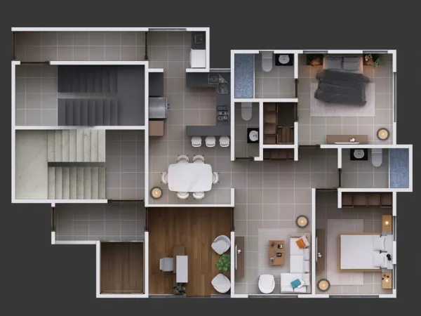 Impressive Residential Tower with Panoramic Views and Luxury Rooftop in Exclusive Area of Santiago