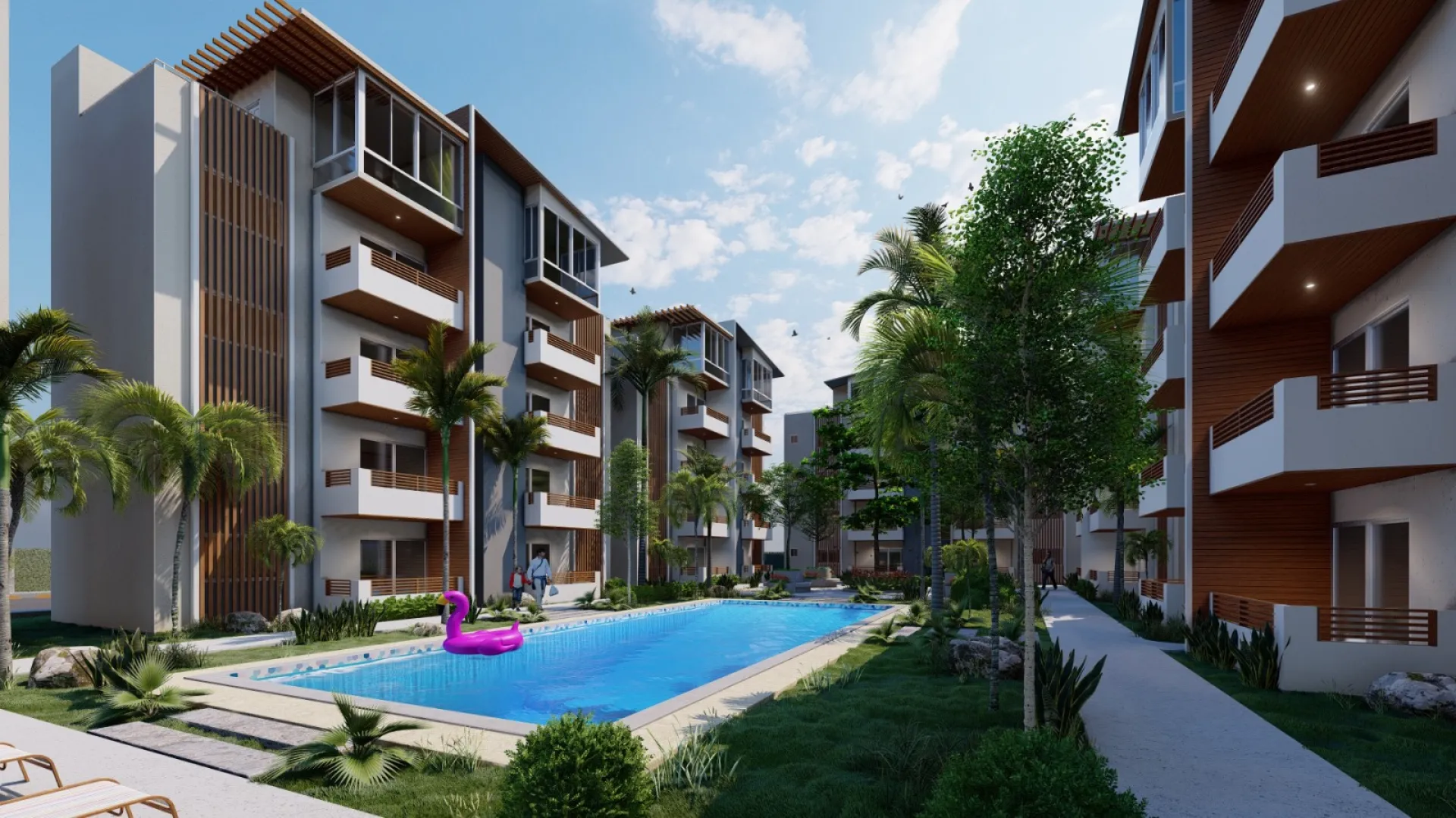 Modern Residential and Vacation Complex Strategically Located near Baseball Academies and the Beach image 1