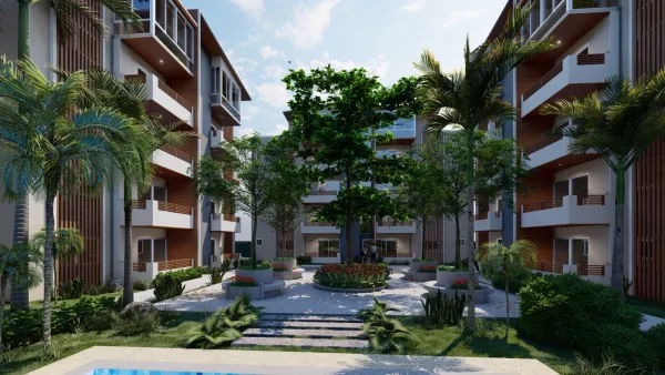 Modern Residential and Vacation Complex Strategically Located near Baseball Academies and the Beach