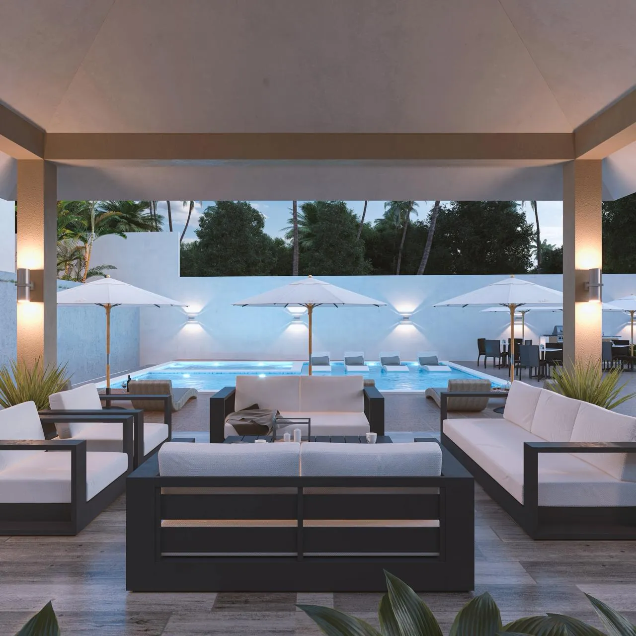 Modern apartments with pool and paddle tennis court in San Isidro image 1