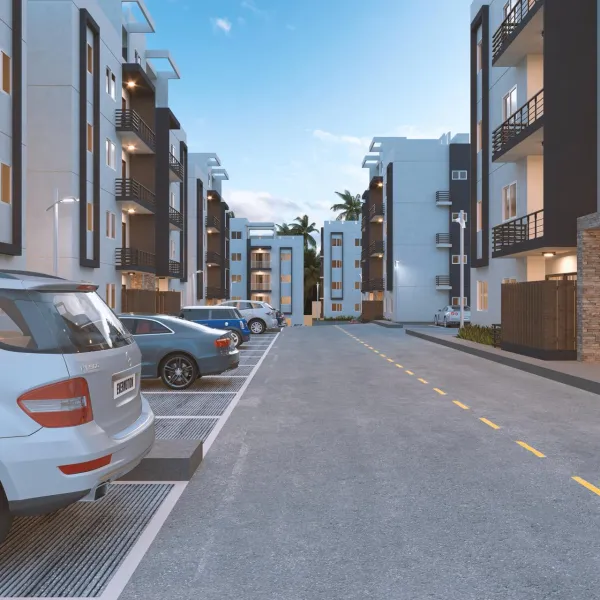 Modern apartments with pool and paddle tennis court in San Isidro