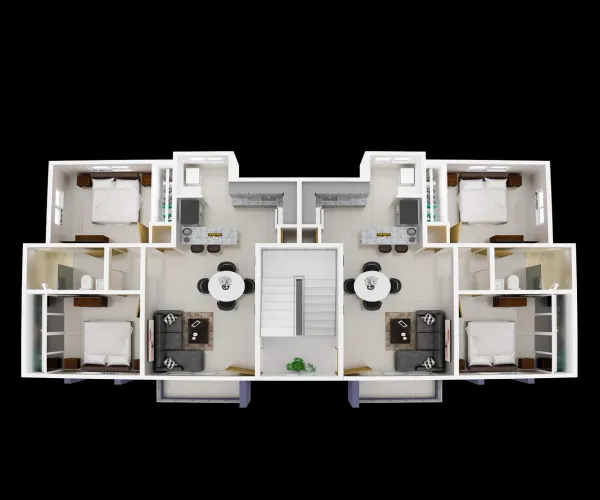 Modern apartments with pool and paddle tennis court in San Isidro