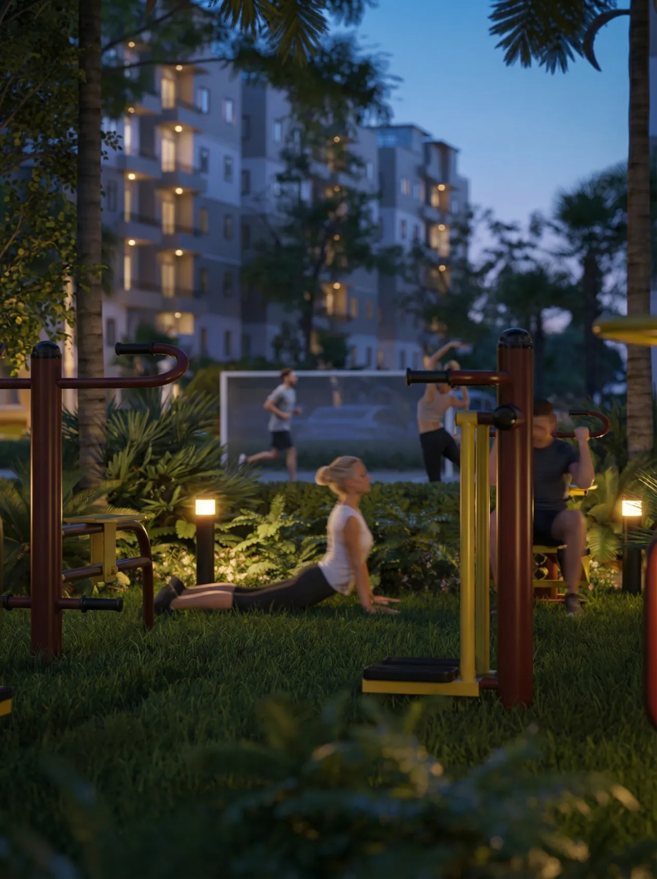 Contemporary Residential Complex with Ample Green Areas and Security in a Strategic Area of Santiago image 9