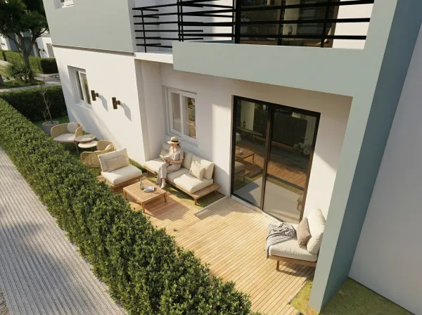 Contemporary Residential Complex with Ample Green Areas and Security in a Strategic Area of Santiago