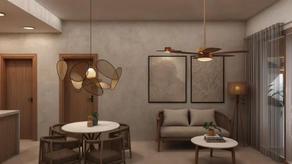 Furnished Tourist Residences with Golf Course and Luxury Amenities