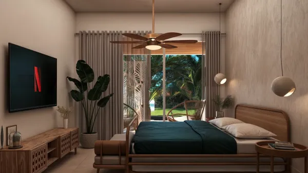 Furnished Tourist Residences with Golf Course and Luxury Amenities