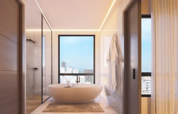 Luxury Residential Tower with World-Class Amenities and Co-working Spaces in an Exclusive Area of Santiago