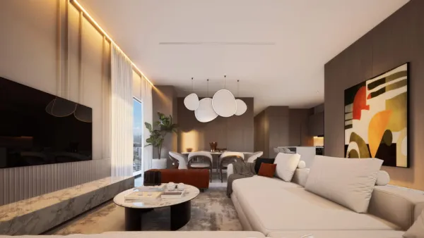 Luxury Residential Tower with World-Class Amenities and Co-working Spaces in an Exclusive Area of Santiago